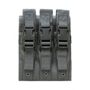 NcSTAR HiCap Pistol Triple Mag Pouch Urban Grey