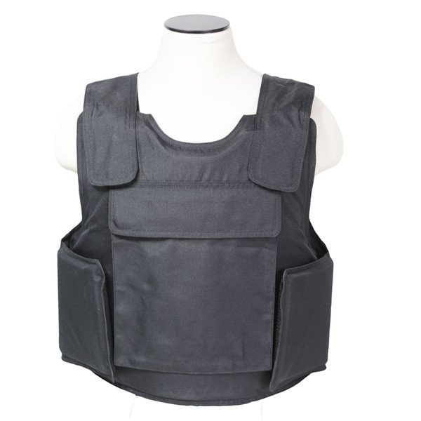 Vism Concealed Carrier Vest w 2 3A Ballist Panels-Black